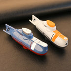 Mini RC Submarine – Waterproof Simulation Boat Toy for Kids Pool Play
