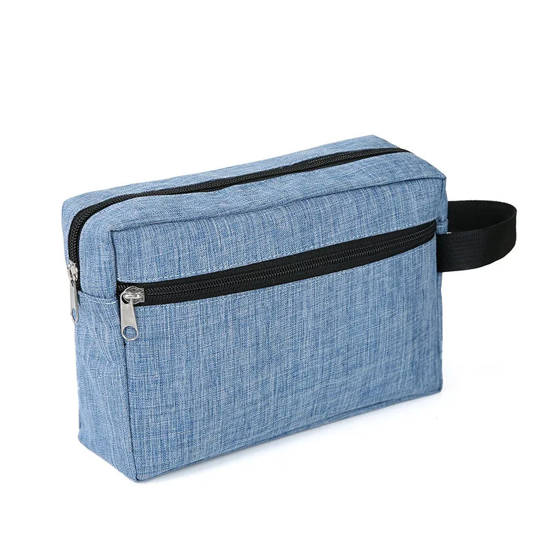 Portable Toiletry Organizer – Travel Cosmetic Pouch for Men and Women