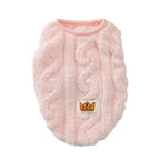 Fleece Dog Sweater – Warm Winter Apparel for Small Dogs and Cats
