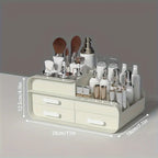 Large Plastic Makeup Organizer – Multi-Drawer Storage for Vanity Desktop