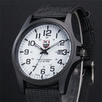 XINEW Nylon Band Quartz Watch – Military Casual Wristwatch for Men
