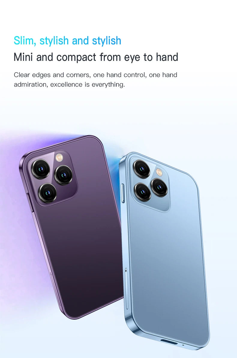 Mini Smartphone – 3.0 Inch Display with Facial Recognition for Android