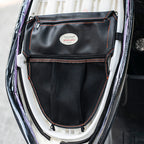 Motorcycle Seat Storage Bag – Expandable Tool Organizer for Vespa Scooters