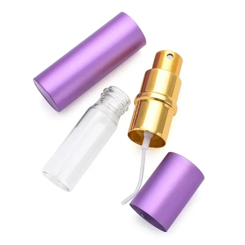 Aluminum Perfume Atomizer – 10ml Refillable Spray Bottle for Travel