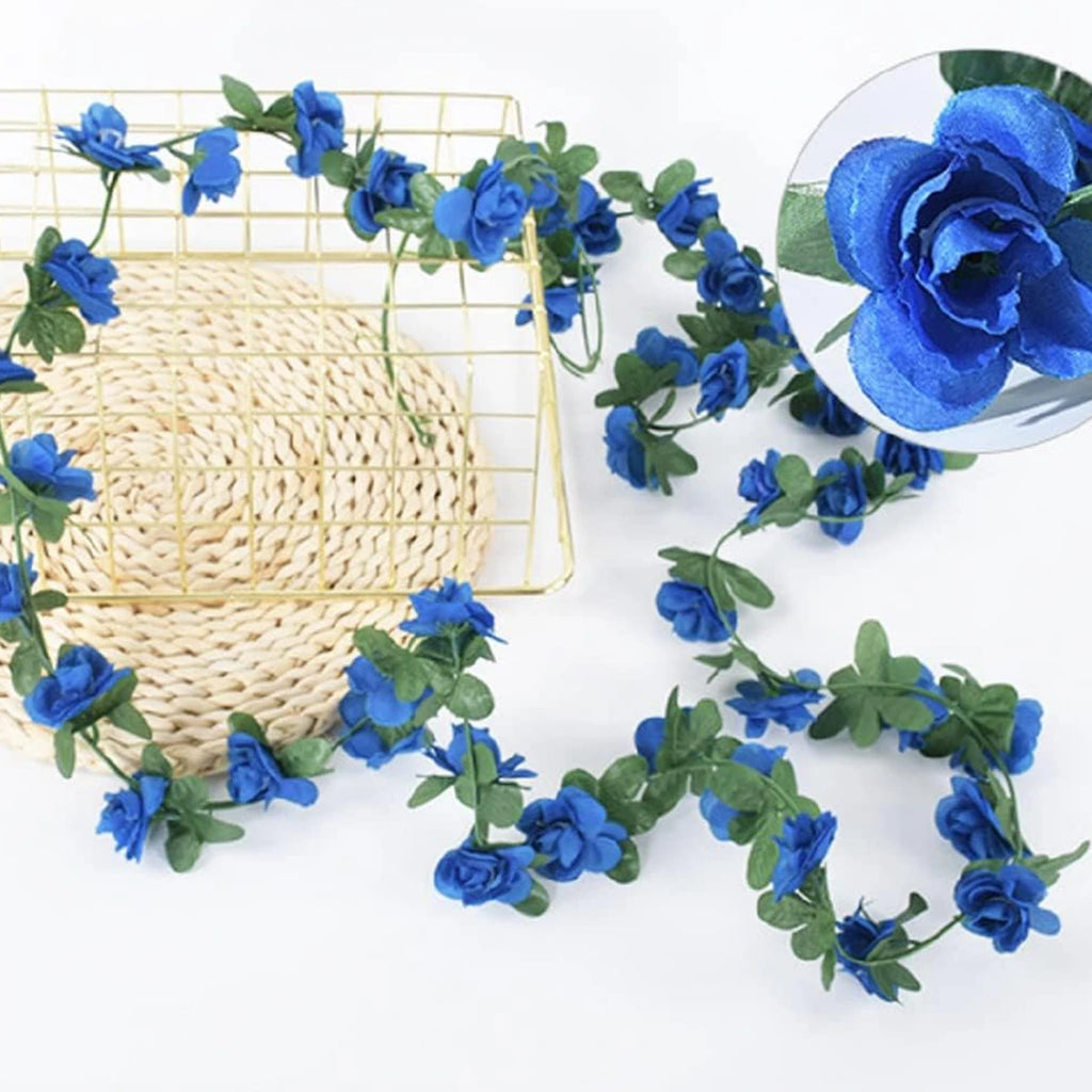 Artificial Rose Rattan Vine – 250CM Floral Garland for Wedding Home Decor