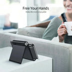 Adjustable Portable Phone Stand – Foldable Desk Holder for Smartphones