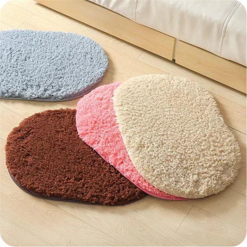 Absorbent Microfiber Floor Mat – Non-Slip Bathroom Rug for Home Decor