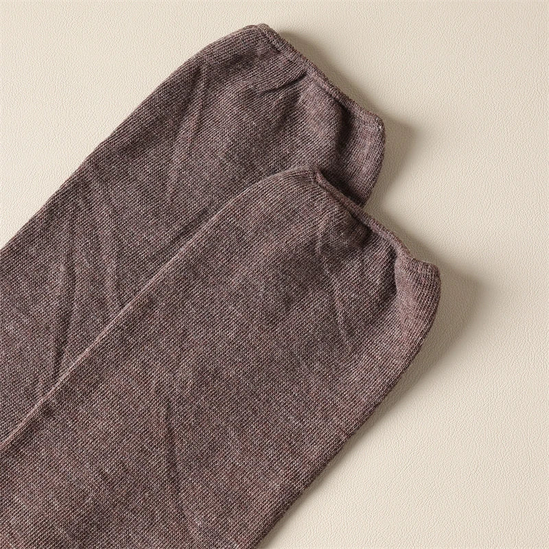 Thigh High Socks – Solid Color Japanese Style for Casual Women Fashion