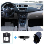 Wireless Charging Phone Mount – Gravity Car Holder for Nissan Sentra 2012-2019