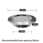 Ultra-thin LED Downlight – 3W Embedded Spotlight for Kitchen and Bathroom