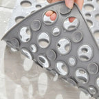Anti Mould Rubber Bath Mat – Non Slip Shower Accessory for Bathroom Safety