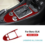 Carbon Fiber Gear Shift Trim – Interior Decal for Mercedes Benz SLK R171