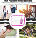 Transparent PVC Travel Toiletry Bag – Waterproof Cosmetic Organizer for Packing