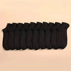 Cotton Mid-calf Socks – Solid Colour Daily Wear for Men