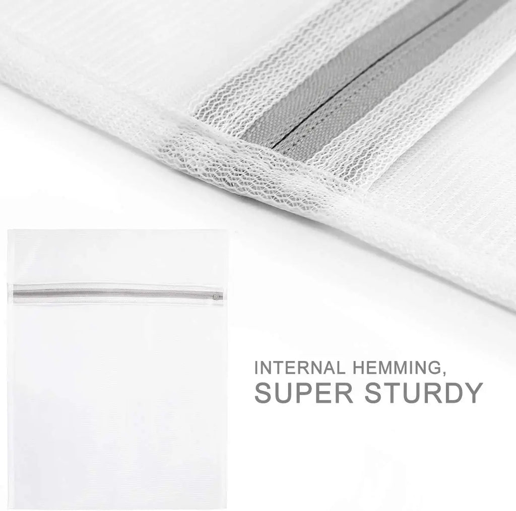 Mesh Laundry Bags – Sturdy Zippered Wash Pouches for Delicate Clothing