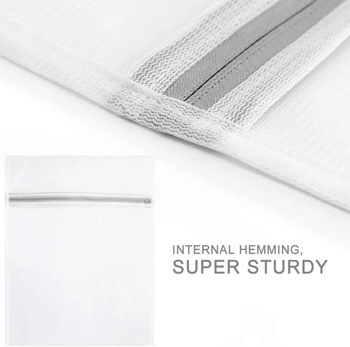 Mesh Laundry Bags – Sturdy Zippered Wash Pouches for Delicate Clothing