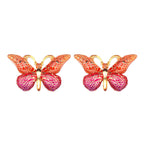 Acrylic Butterfly Beads – 25x38mm Gradient Charms for DIY Jewelry Making