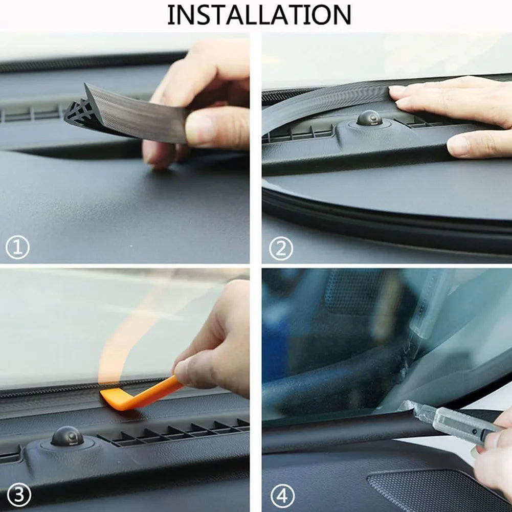 Car Dashboard Sealing Strip – 1.6m Sound Insulation for Noise Reduction