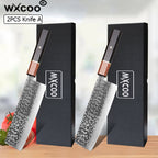Hand Forged Japanese Chef Knife – Professional Kitchen Cleaver for Meat Cutting