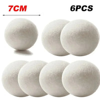 Wool Dryer Balls – 7cm Natural Fabric Softener for Laundry Washing