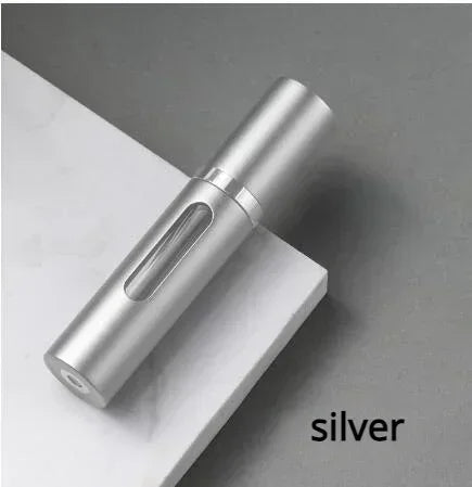 Glass Perfume Atomizer – Refillable Travel Spray Bottle for Cosmetics