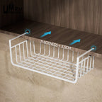 Iron Under Cabinet Hanging Baskets – Heavy Duty Storage for Kitchen Pantry