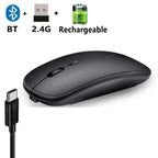 Wireless Gaming Mouse – Dual Mode Ergonomic Rechargeable for PC Laptop Mac