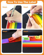 Accordion File Organizer – 13 Pockets for Office and Classroom Use
