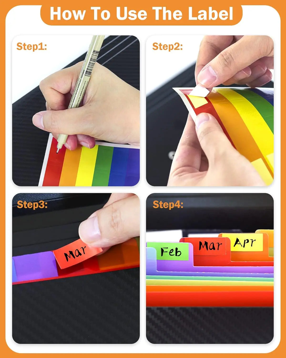 Accordion File Organizer – 13 Pockets for Office and Classroom Use