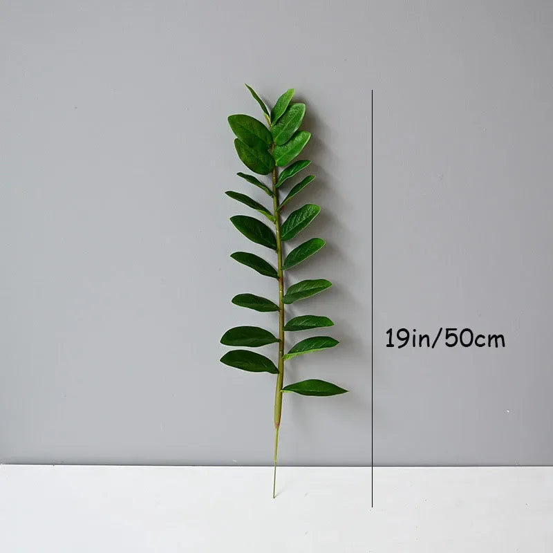 51in Artificial Ficus Tree – Large Plastic Banyan Plant for Home Decor