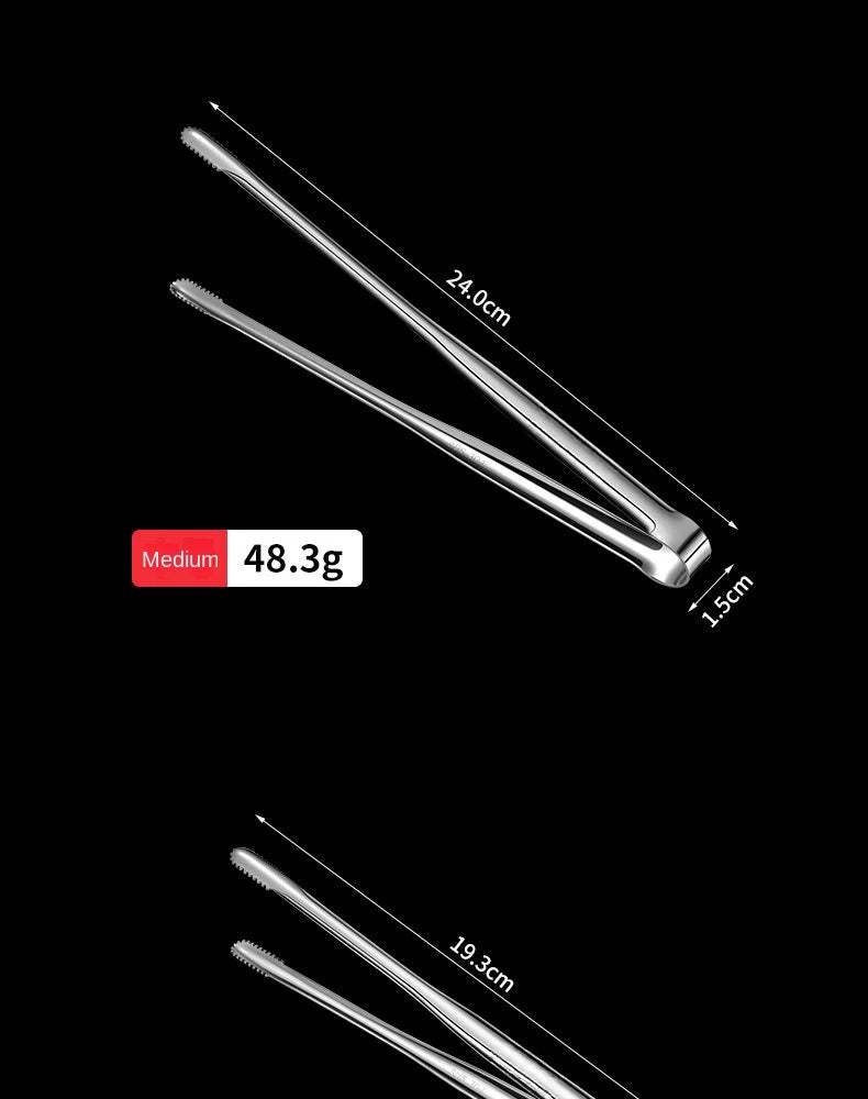 Stainless Steel BBQ Tongs – Multipurpose Kitchen Utensils for Grilling