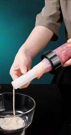 Manual Sausage Stuffer – Plastic Filling Tool for Homemade Meat Processing