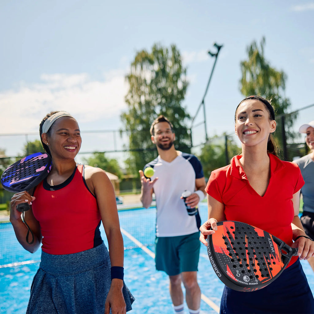 Carbon Fiber Padel Racket – EVA Memory Foam Core for Padel Tennis Matches