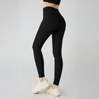 High Waisted Yoga Leggings – Naked Feel Fitness Pants for Gym and Running