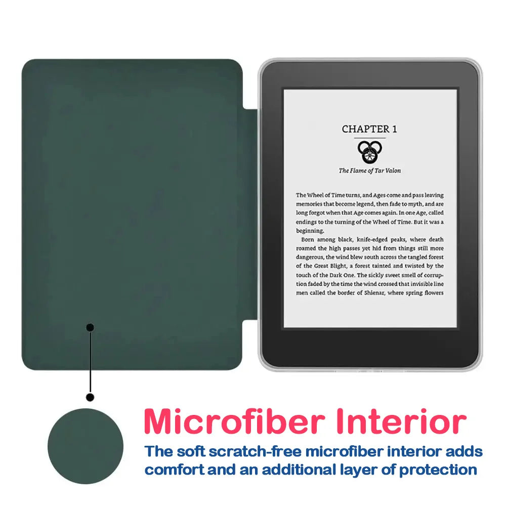 Acrylic Protective Case – Lightweight Cover for Kindle Paperwhite 6-7 Inch