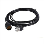 Waterproof E27 Lamp Socket – Outdoor Extension Cord for Garden Lighting