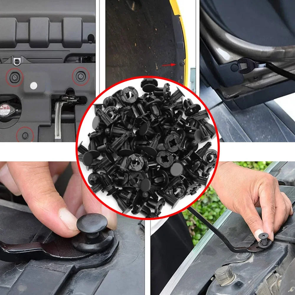 Automotive Fastener Clip Kit – Universal Retainers for Car Body Repairs