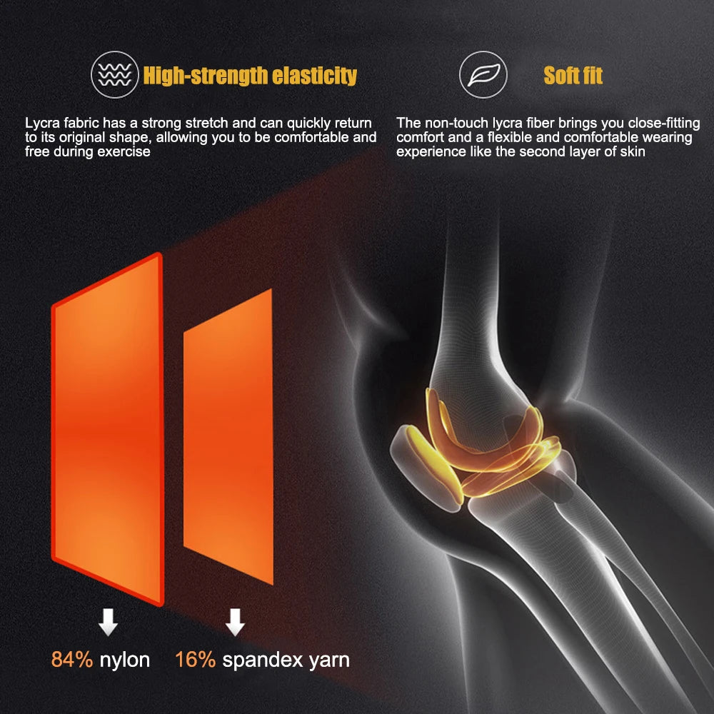 Honeycomb Compression Knee Pads – Protective Sleeve for Sports