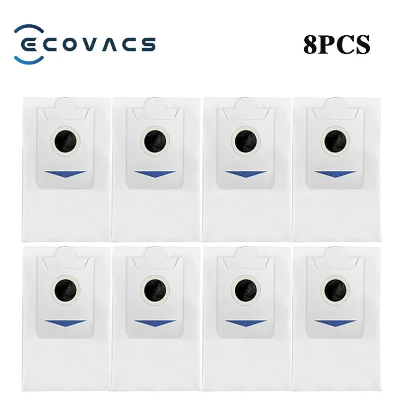 Robot Vacuum Replacement Kit – Dust Bags and Brushes for Ecovacs X5 OMNI