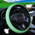Breathable Mesh Car Steering Wheel Cover – Comfortable Grip for Women