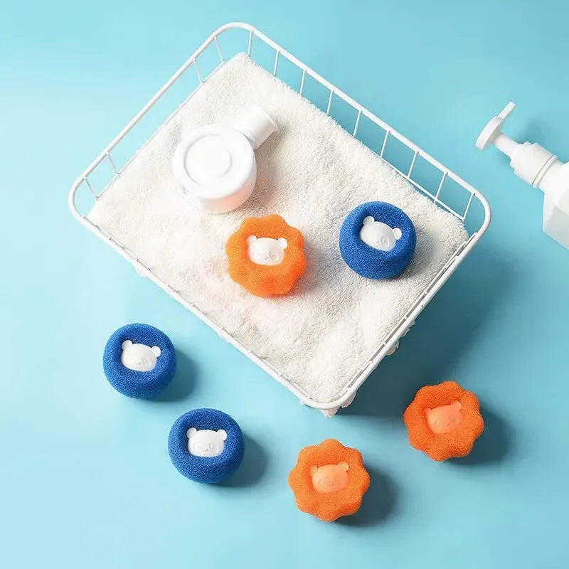 Reusable Pet Hair Remover Ball – Lint Catcher for Laundry Washing Machine