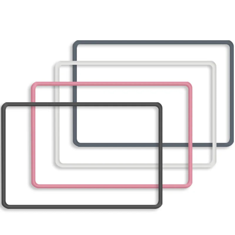 Silicone Screen Frame Protector – Anti-Collision Cover for Tesla Model 3 Y