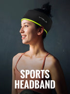 Breathable Elastic Sweatband – Quick-dry Sports Headband for Gym and Yoga