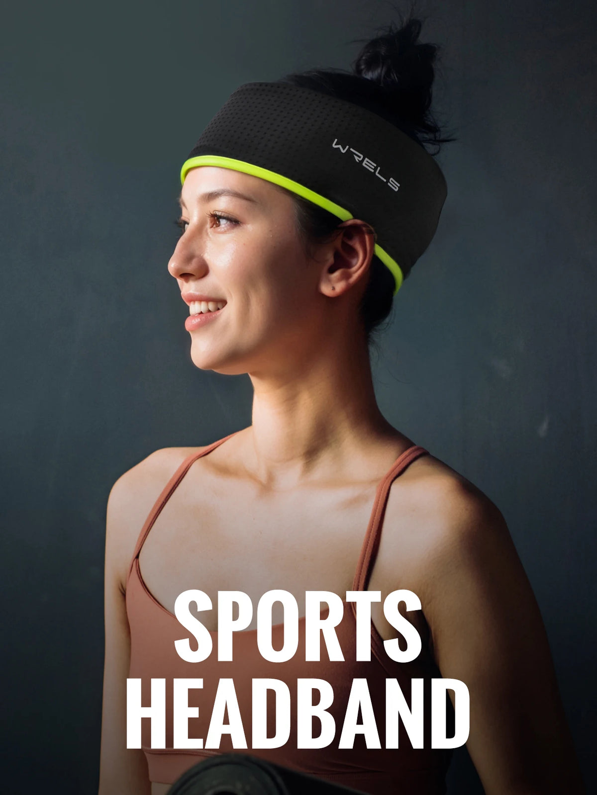 Breathable Elastic Sweatband – Quick-dry Sports Headband for Gym and Yoga