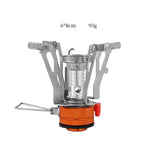 Foldable Alloy Gas Stove – Ultra-light Portable Cooker for Camping and Hiking