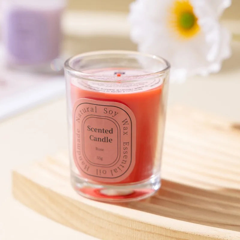 Scented Soy Wax Votive Candles – Multi-Color Home Decor and Gift Sets