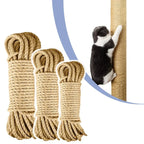Natural Sisal Rope – Cat Scratching Cord for DIY Furniture Protection