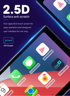 10 Inch 4K Dash Cam – Wireless Carplay GPS Navigator for Vehicle Dashboard