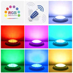 RGB LED Swimming Pool Lamp – Stainless Steel Waterproof Light for Underwater