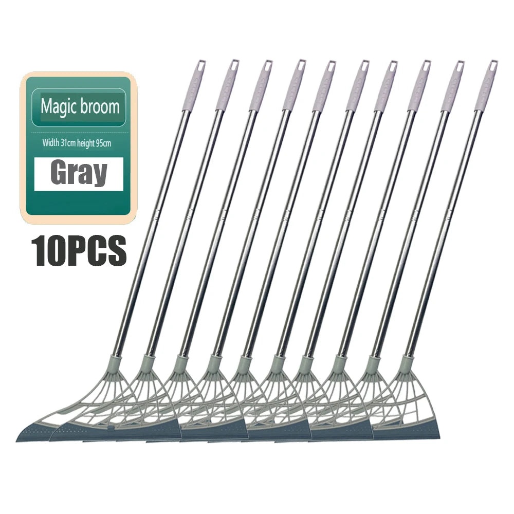 Silicone Magic Broom – Floor and Window Squeegee for Home Cleaning
